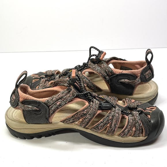 Keen Sandals Women’s Size 7 Whisper Lightweight Trail Coral Tan - Picture 8 of 10